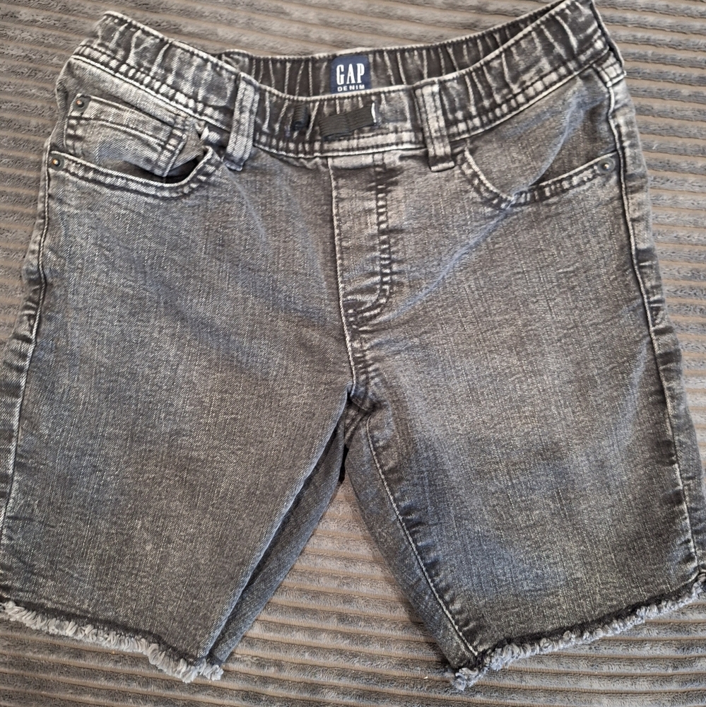 Boys Gap Kids Denim Destressed Shorts